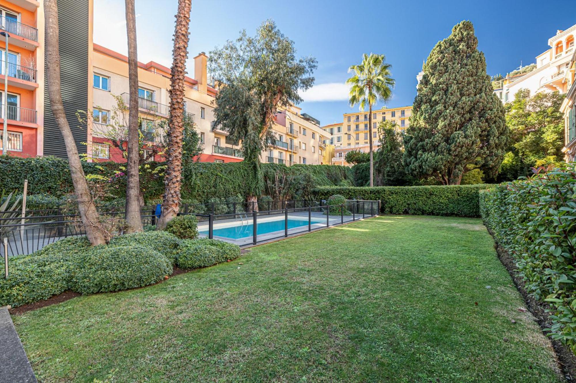 Inter Superb Studio Piscine 5 Min Gare Menton Luaran gambar